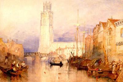 Joseph Mallord William Turner Boston in Lincolnshire Germany oil painting art